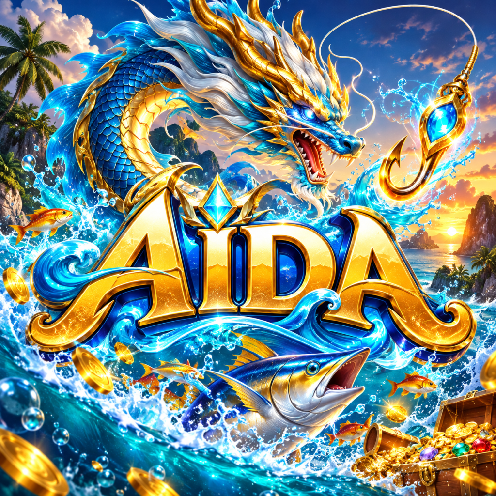 AIDA Dragon Fishing Logo